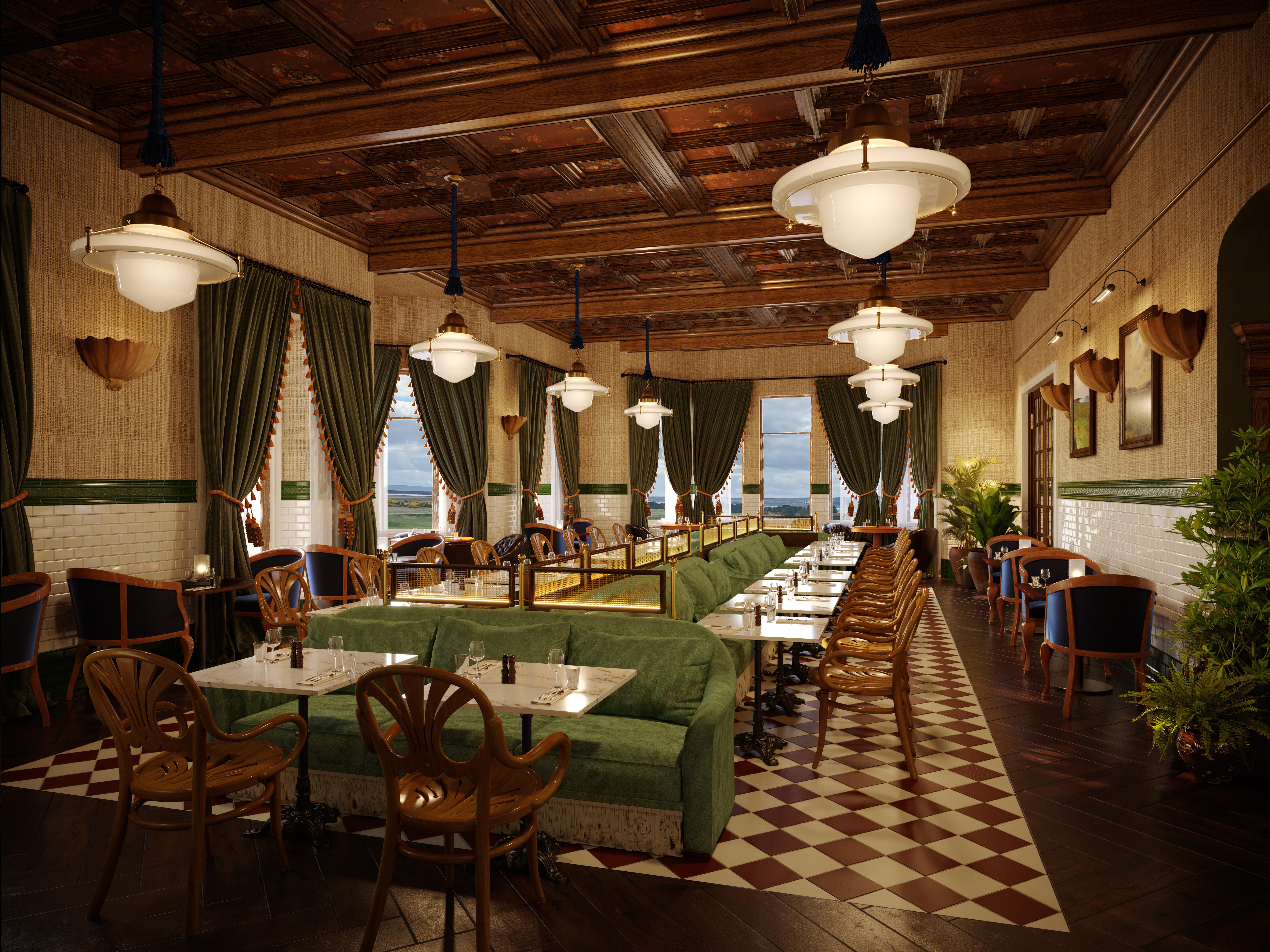 Dornoch Station Ξενοδοχείο Εξωτερικό φωτογραφία The interior of the restaurant